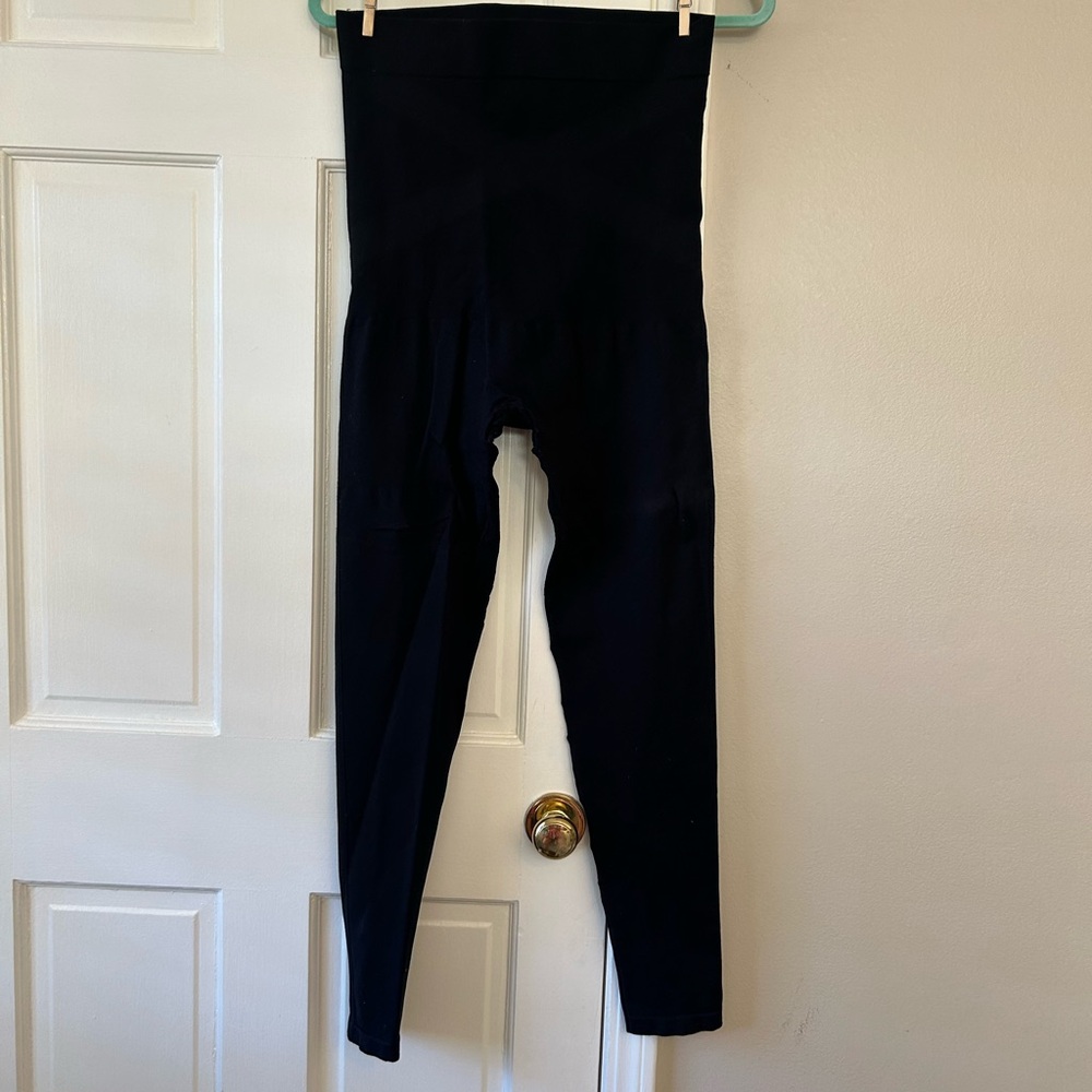 BLANQI Black High-Waisted Maternity Leggings